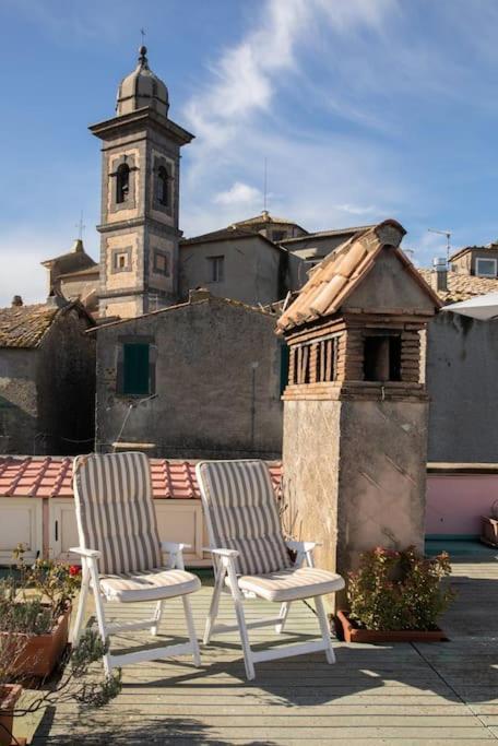 La Terrazza Nel Borgo Lägenhet Bracciano  Exteriör bild